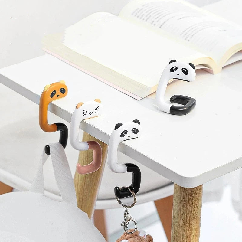 Cartoon Shape Portable Bag Hook, Bracket Punch Free Hooks, Weight Bearing Desktop Hooks, Foldable Cartoon Animal Hooks Cartoon Shape Portable Bag Hook, Bracket Punch Free Hooks, Weight Bearing Desktop Hooks, Foldable Cartoon Animal Hooks